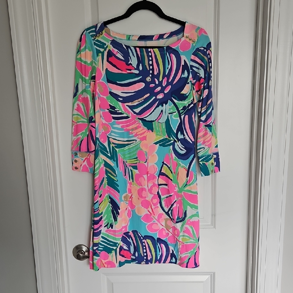 Lilly Pulitzer UPF 50+ Sophie Dress In Exotic Garden